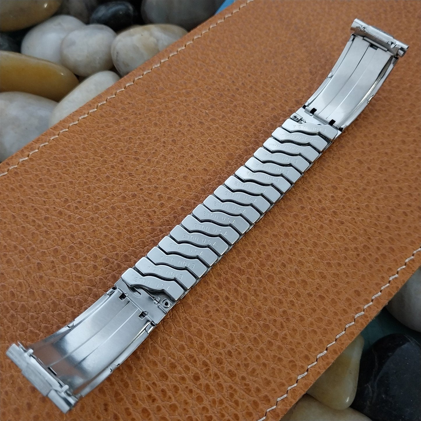 Stainless Steel Eton Classic Expansion nos Unused 1950s Vintage Watch Band