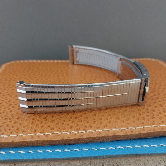 Vintage 17.2mm Stainless Steel MCM Classic Eton Unused nos 1960s Watch Band