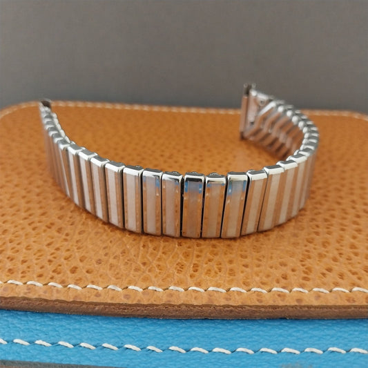 1950s 19mm 18mm Eton Stainless Steel Expansion Unused Vintage Unused Watch Band