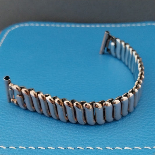5/8" Kestenmade Short Rose Gold-Filled Expansion Unused 1940s Vintage Watch Band