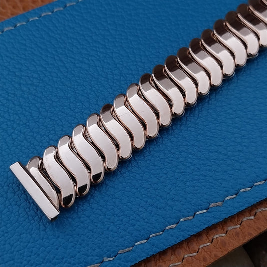 1950 Flex-Let Short 10k Rose Gold-Filled nos Expansion Vintage Watch Band