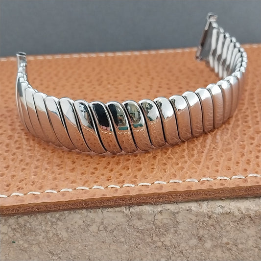 16mm 18mm 19mm 1940s Kestenmade Stainless Steel nos Unused Vintage Watch Band