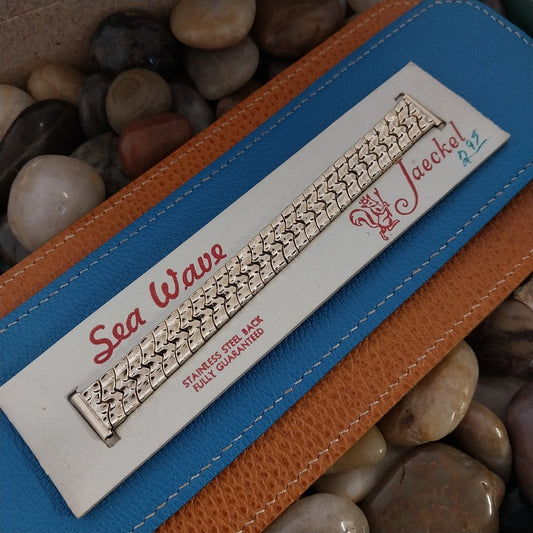 1940s 10k Gold Filled Jaekel USA Short Classic Unused Vintage Watch Band