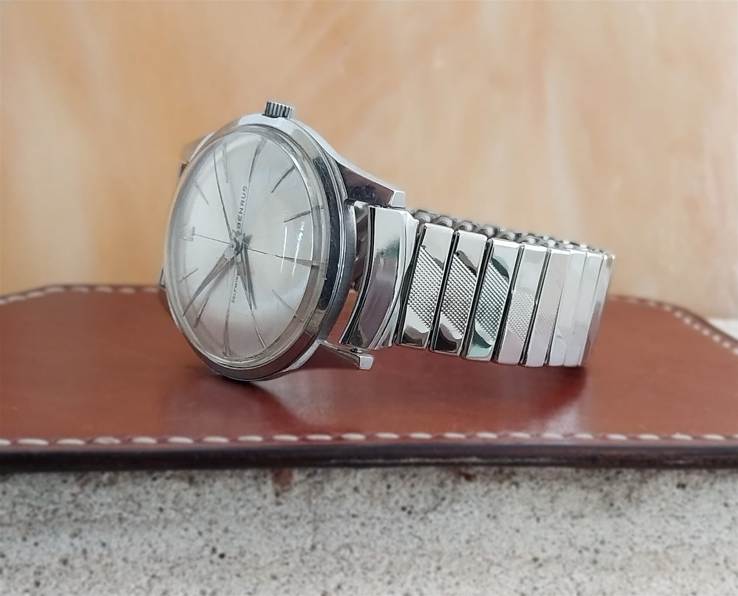 17mm Airflex Stainless Steel Classic Unused 1950s-1960s nos Vintage Watch Band