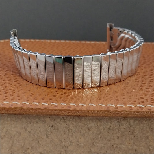 White Gold-Filled Classic Kreisler USA made 1950s New Old Vintage Watch Band nos