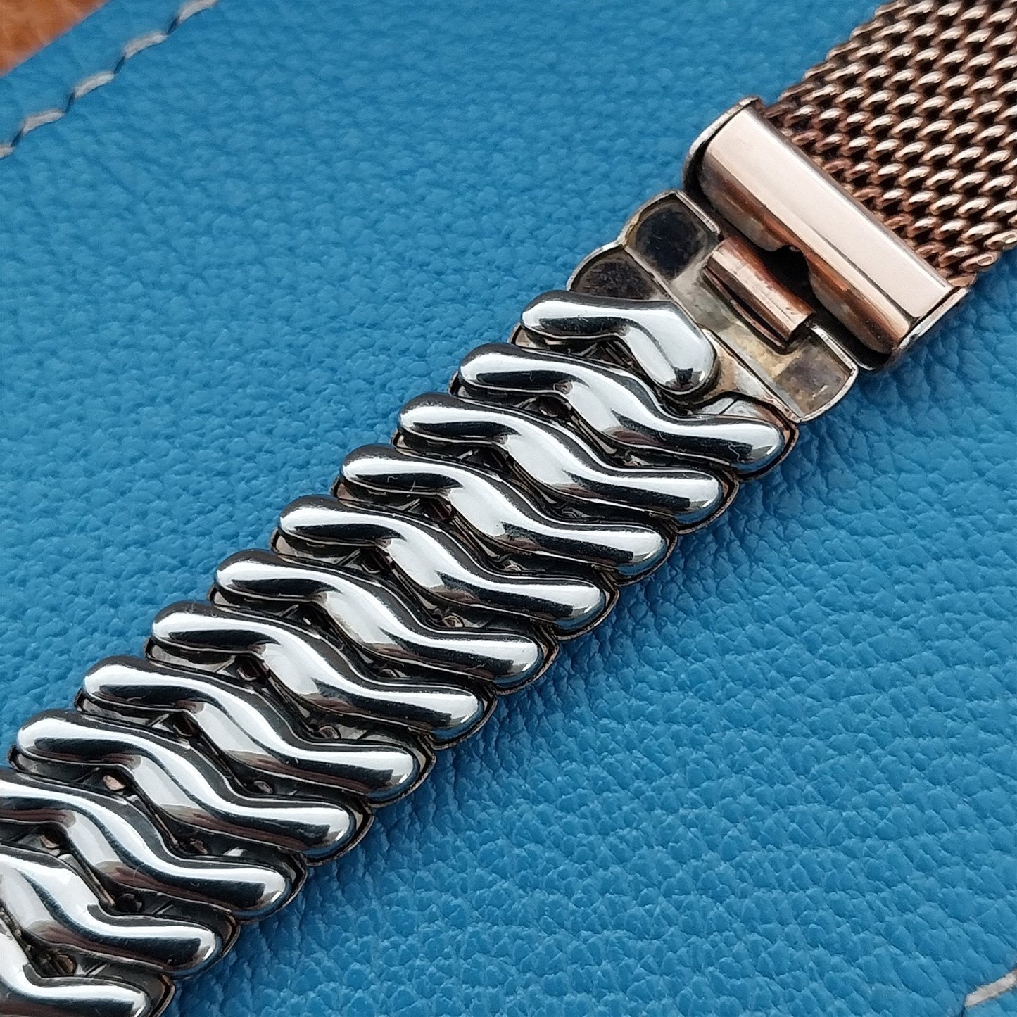 1940s Rose Gold-Filled Kestenmade Cosmopolitan 14mm Unused Classic Watch Band