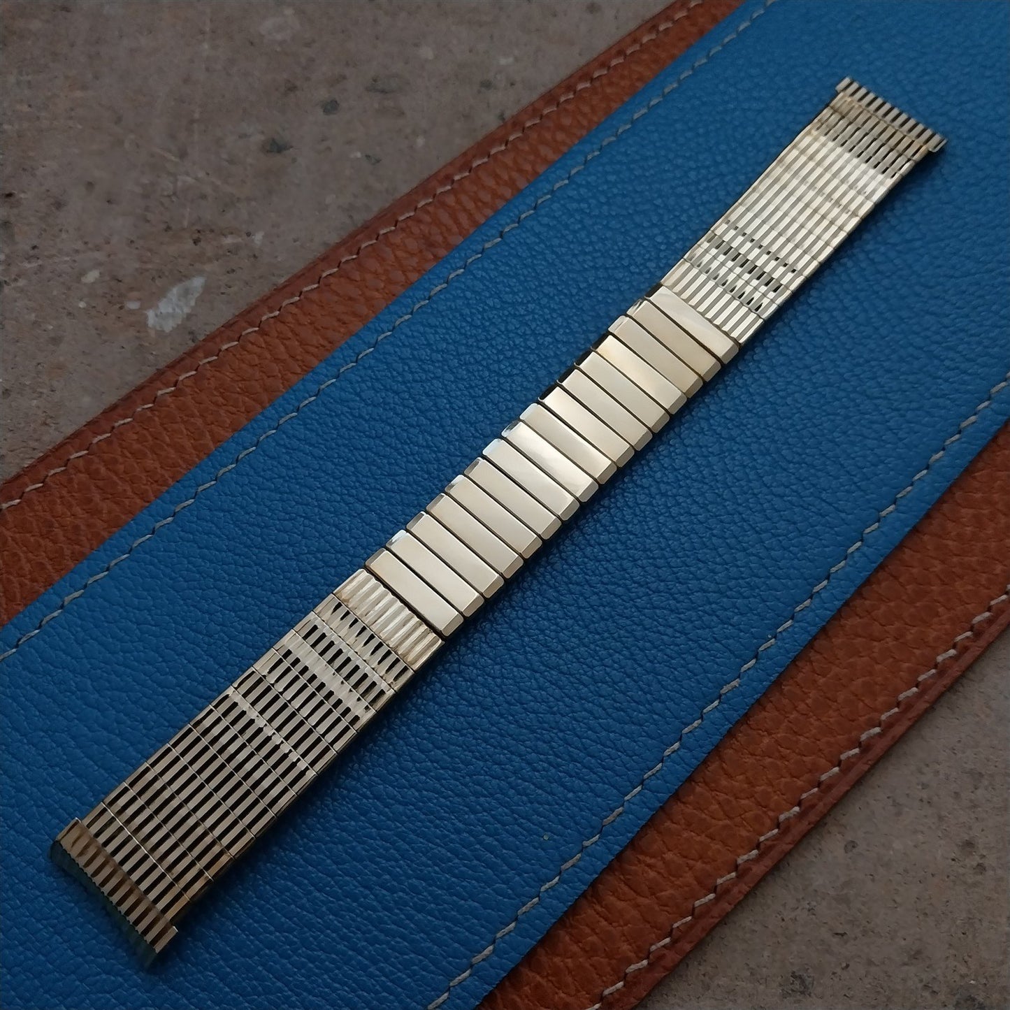 19mm 18mm 17mm Vintage 10k Gold-Filled Baldwin Unused Classic 1960s Watch Band