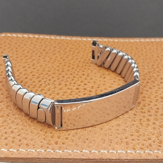 Vintage Sterling Silver ID & Stainless Steel 1951 Expansion Unused Watch Band