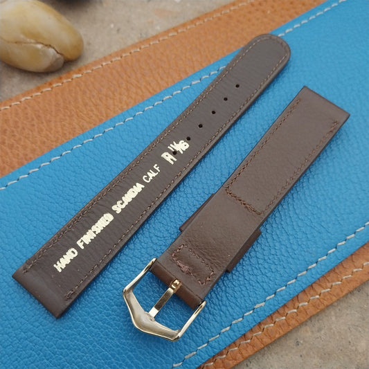 17mm 1960s Vintage JB Champion Scandia Calf Leather Unused Classic Watch Strap