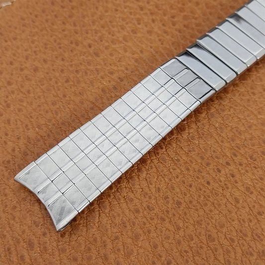 Gruen Seafarer Stainless Steel Baldwin nos 1960s Vintage Watch Band