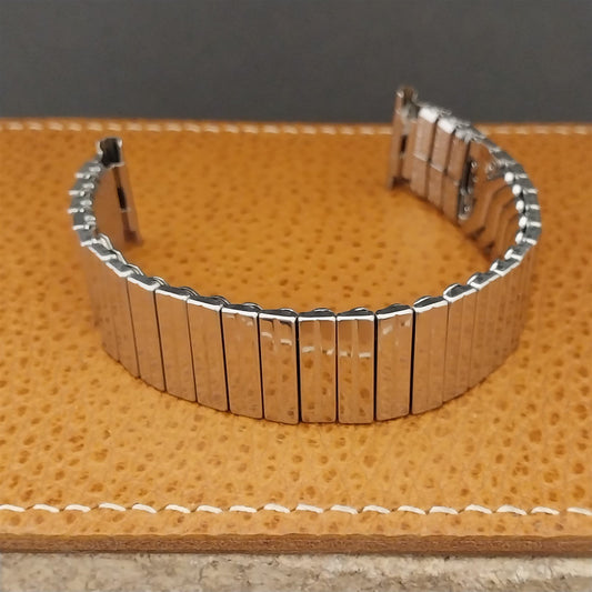 Vintage 1950s Stainless Steel Scissor Expansion Unused nos Duchess Watch Band