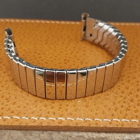 Vintage 19mm 1950s Stainless Steel Scissor Expansion Duchess Unused Watch Band