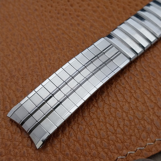 Vintage 17.2mm Stainless Steel Prospect nos Classic Unused 1960s Watch Band