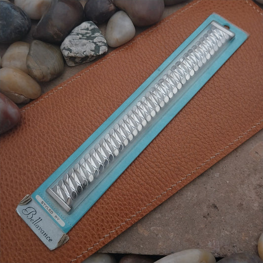 1950s Bellavance Long Stainless Steel Expansion nos Vintage Watch Band 16mm-19mm