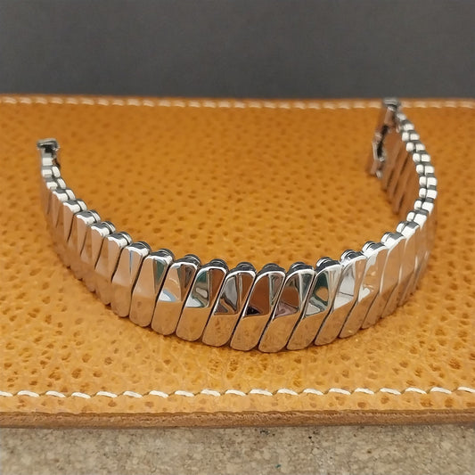 1950s Bellavance 5/8" Stainless Steel Expansion nos Vintage Watch Band