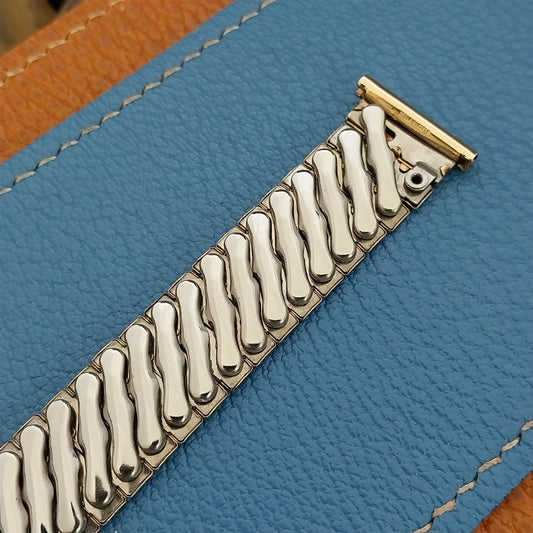 1950s USA 10k Gold Filled Bellavance nos Long Expansion Vintage Watch Band