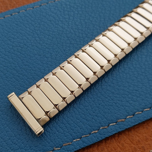 10K Gold-Filled Bellavance USA nos 1960s Vintage Watch Band 16mm-19mm