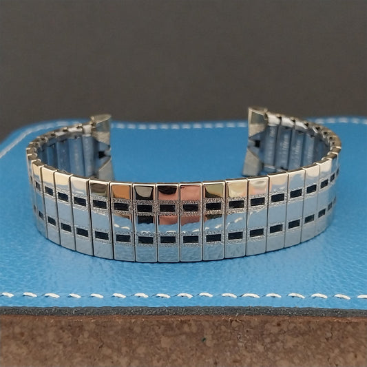 17.2mm 10k Gold-Filled 1960s Vintage Watch Band Uniflex USA Slim Expansion