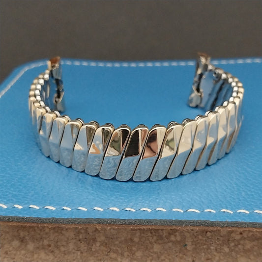 10K Gold-Filled Bellavance USA nos 1950s Vintage Watch Band 16mm-19mm