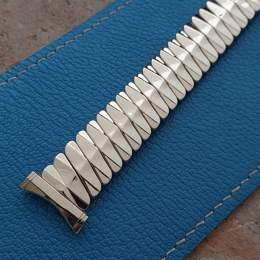 10K Gold-Filled Bellavance USA nos 1950s Vintage Watch Band 16mm-19mm