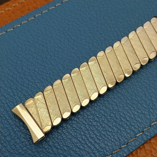 5/8" 10k Gold-Filled Expansion nos Bellavance 1950s Vintage Watch Band