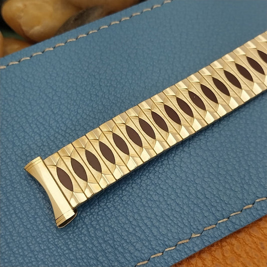 19mm 18mm 16mm Gold-Filled 1960s Vintage Watch Band Uniflex nos Unused Expansion