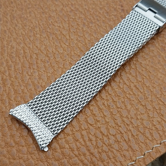 19mm Stainless Steel Mesh Classic 1960s JB Champion Unused Vintage Watch Band