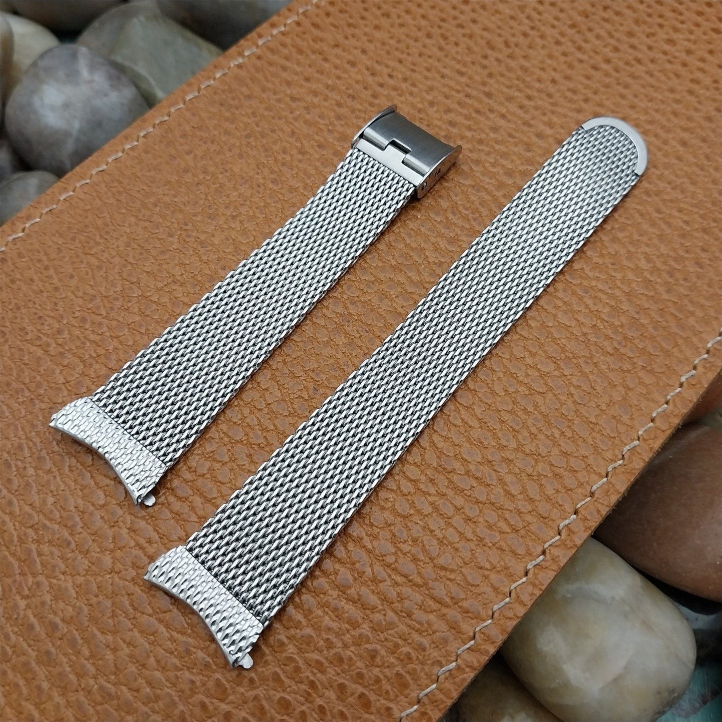 19mm Stainless Steel Mesh Classic 1960s JB Champion Unused Vintage Watch Band