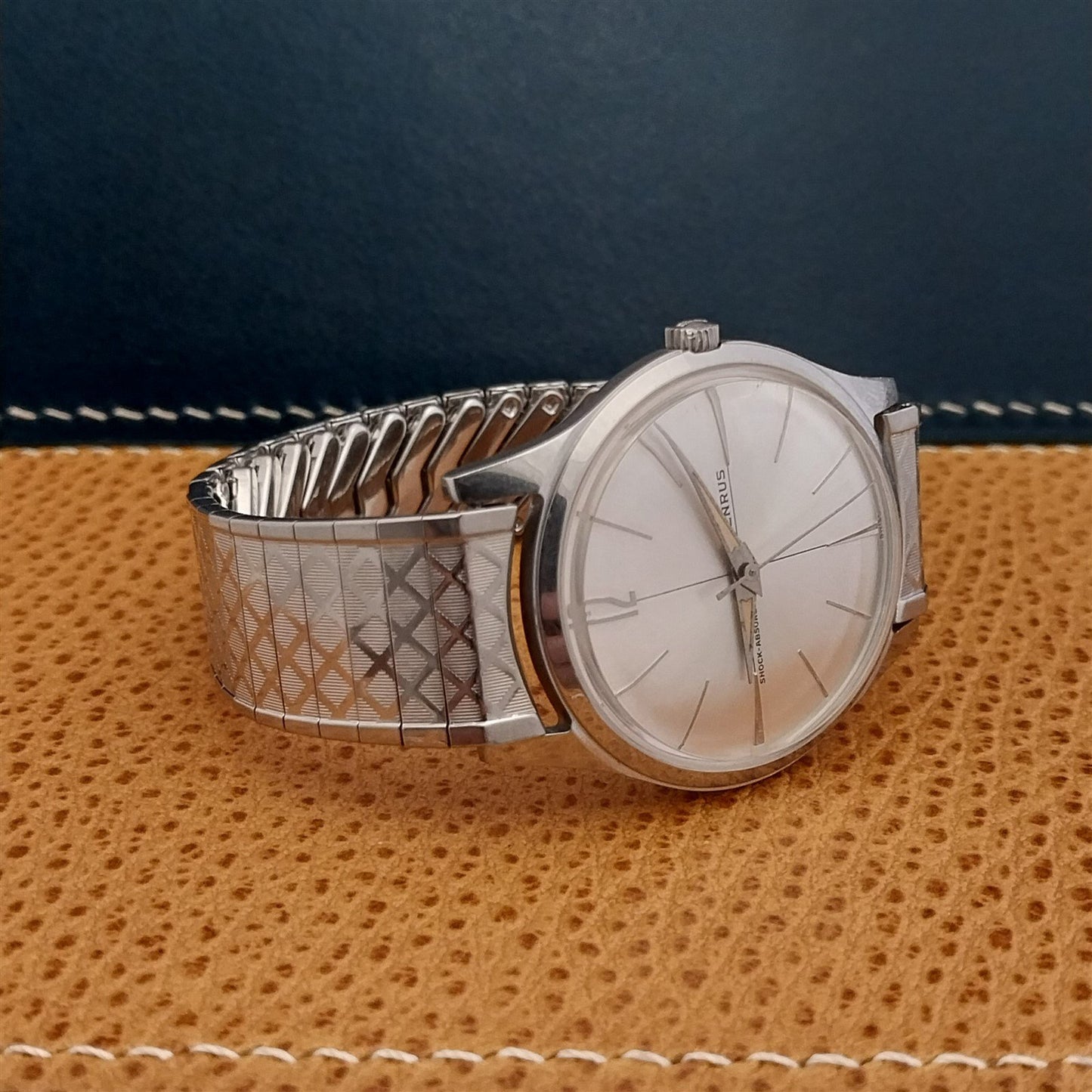 17.2mm Stainless Steel Stonewall Made 1960s-1970s Unused nos Vintage Watch Band