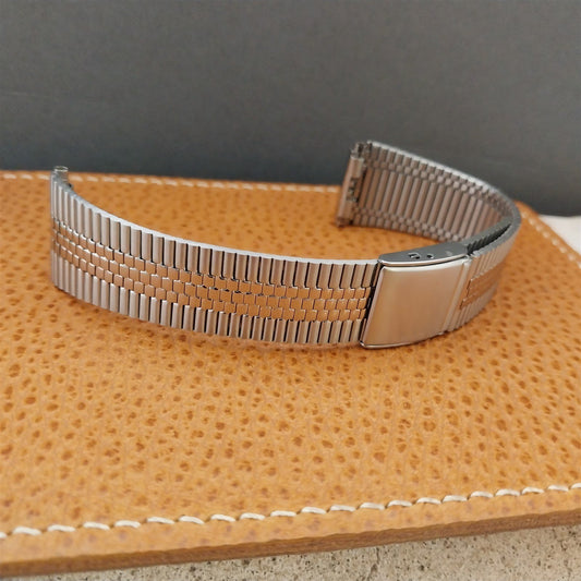 18mm 19mm 20mm Speidel Stainless Steel nos 1970s Unused Watch Band