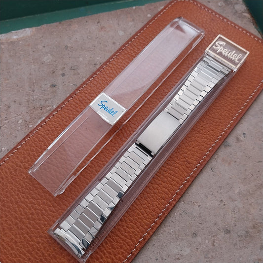 18mm 20mm 22mm Speidel Stainless Steel Deployment Vintage Watch Band