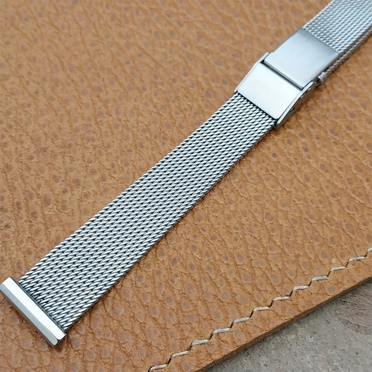 14mm JB Champion Ladies Stainless Steel Mesh Unused 1960s Vintage Watch Band