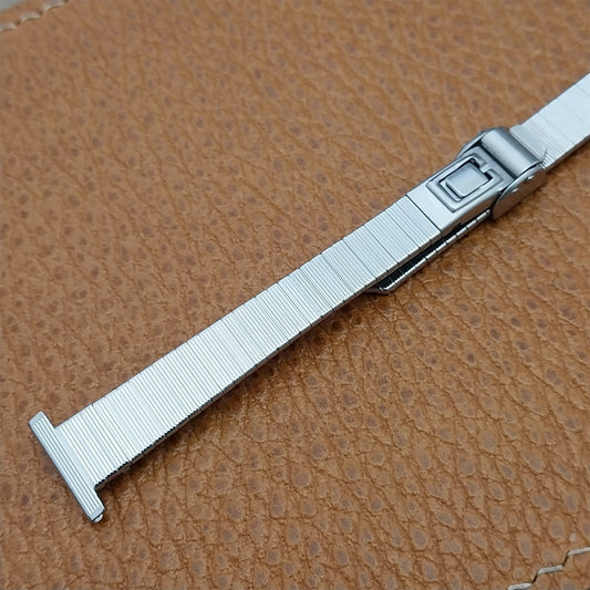 14mm 9/16" JB Champion Womens Stainless Steel 1960s/1970s nos Vintage Watch Band