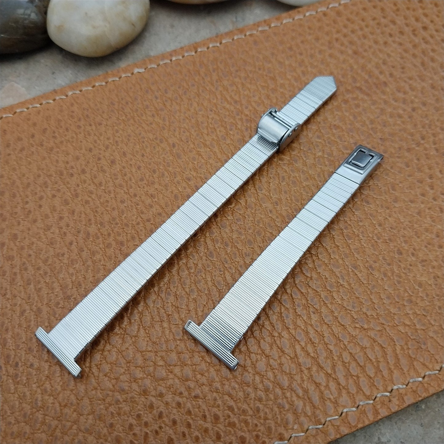 14mm 9/16" JB Champion Womens Stainless Steel 1960s/1970s nos Vintage Watch Band