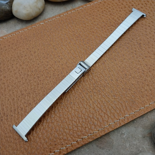 14mm 9/16" JB Champion Womens Stainless Steel 1960s/1970s nos Vintage Watch Band