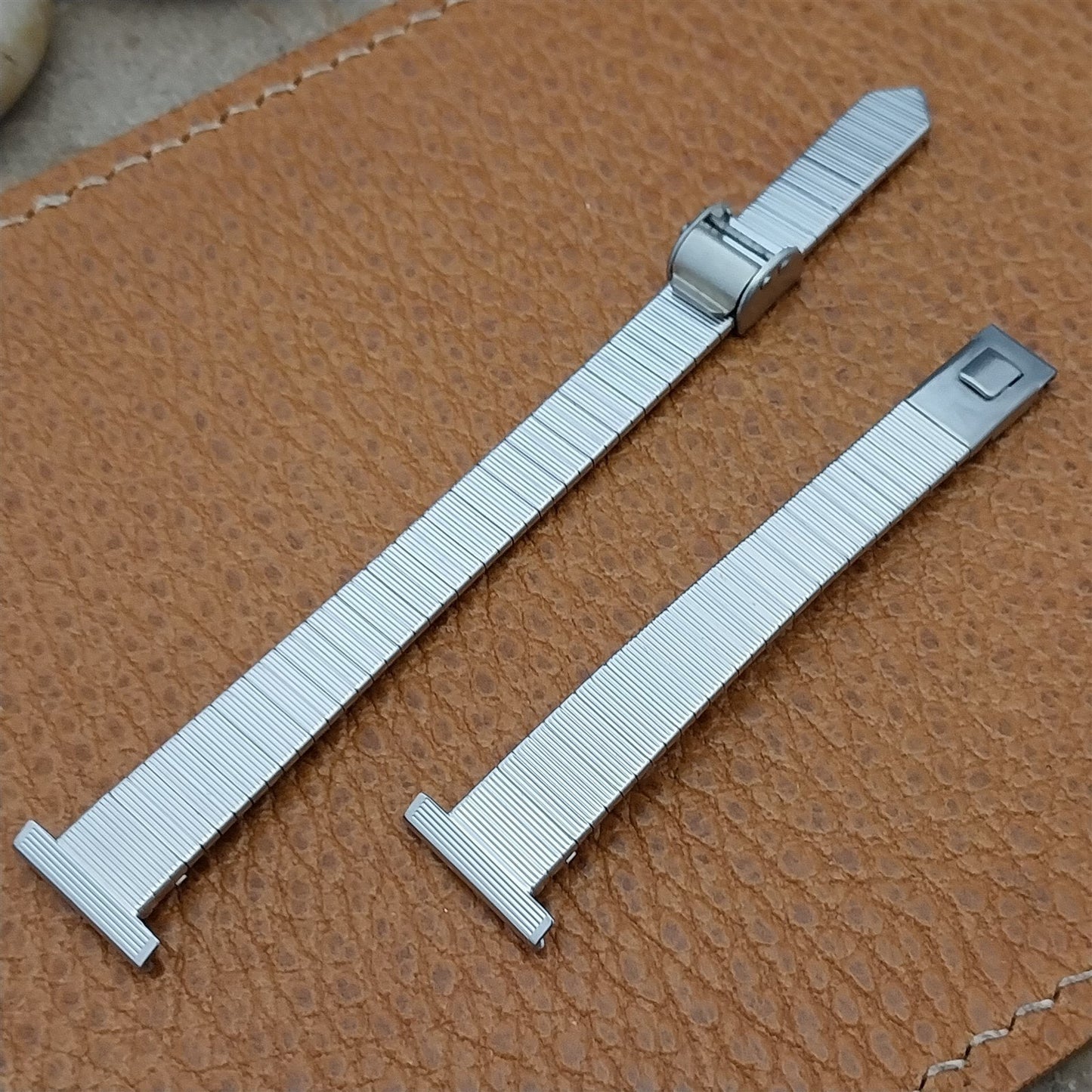 14mm 9/16" JB Champion Womens Stainless Steel 1960s/1970s nos Vintage Watch Band