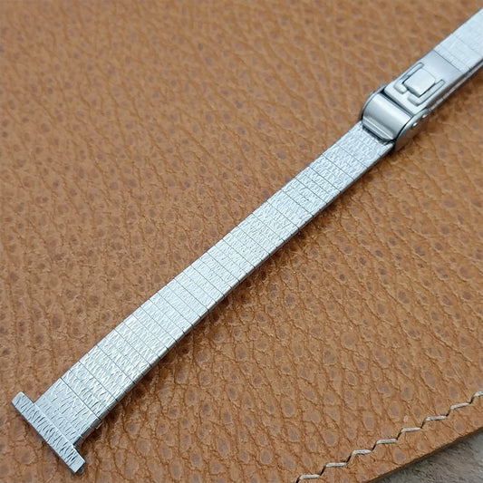 14mm 9/16" JB Champion Womens Stainless Steel 1960s/1970s nos Vintage Watch Band