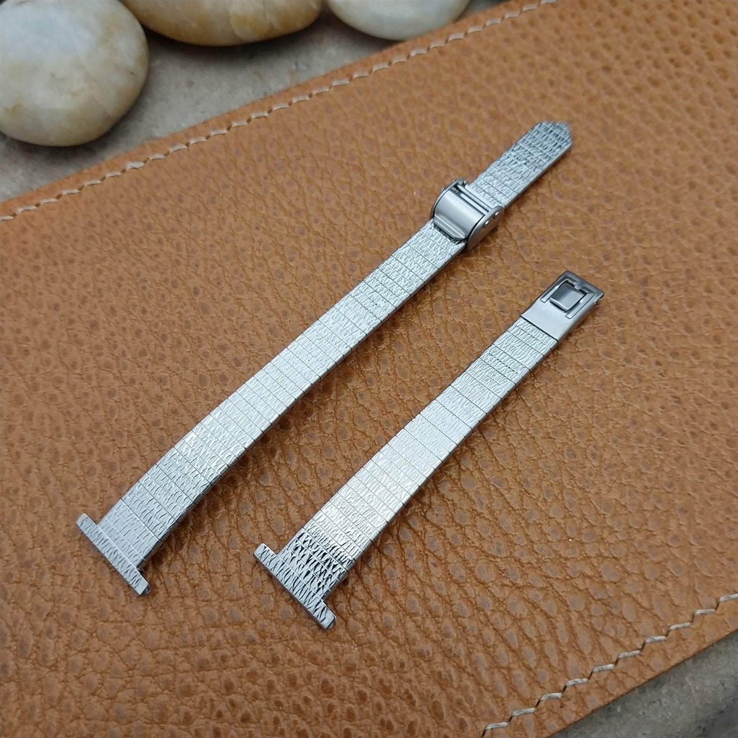 14mm 9/16" JB Champion Womens Stainless Steel 1960s/1970s nos Vintage Watch Band