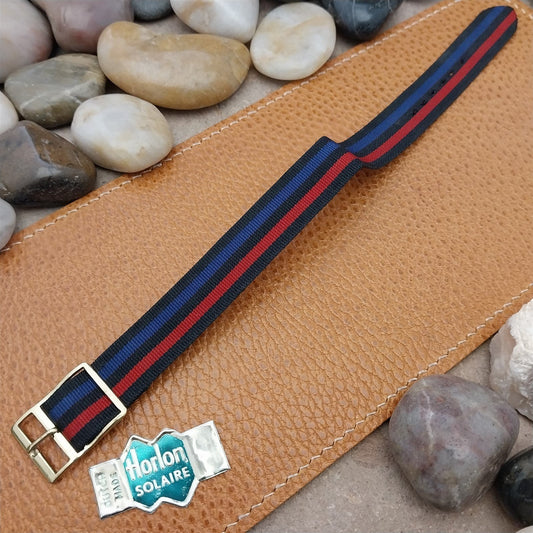 Vintage 16mm 1960s Reversible Perlon Classic Single Pass NOS Unused Watch Band