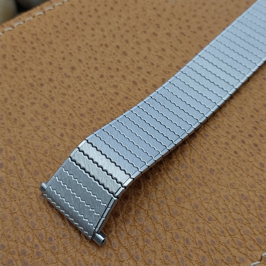 19mm 20mm 22mm Speidel USA Made Stainless Steel nos Vintage Watch Band