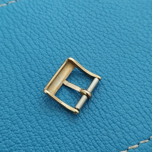 1/2" Yellow Gold-Tone 1940s-1950s Unused Vintage Watch Strap Buckle