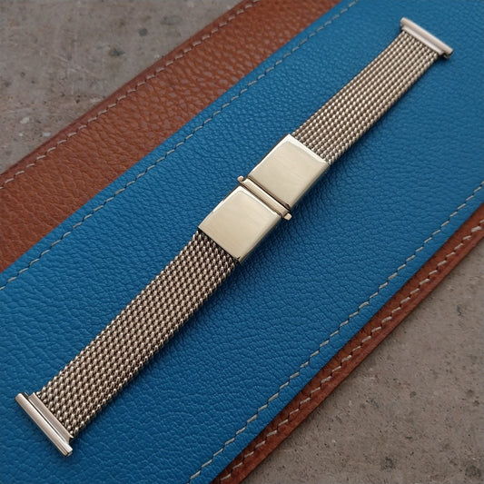 Gold-Filled Mesh Kreisler 19mm 18mm 16mm 1940s Vintage Watch Band