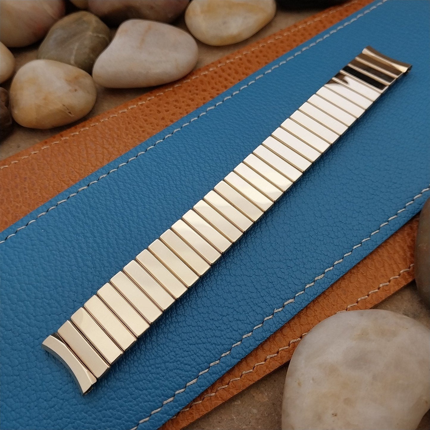 Vintage 17.2mm 10k Gold-Filled Admiral USA nos Unused 1950s Classic Watch Band