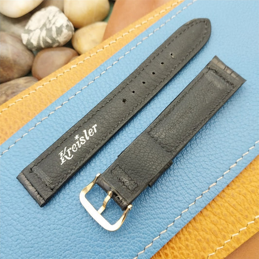 Vintage 11/16" Kreisler USA Crocodile Tapered Classic Unused 1950s Watch Band