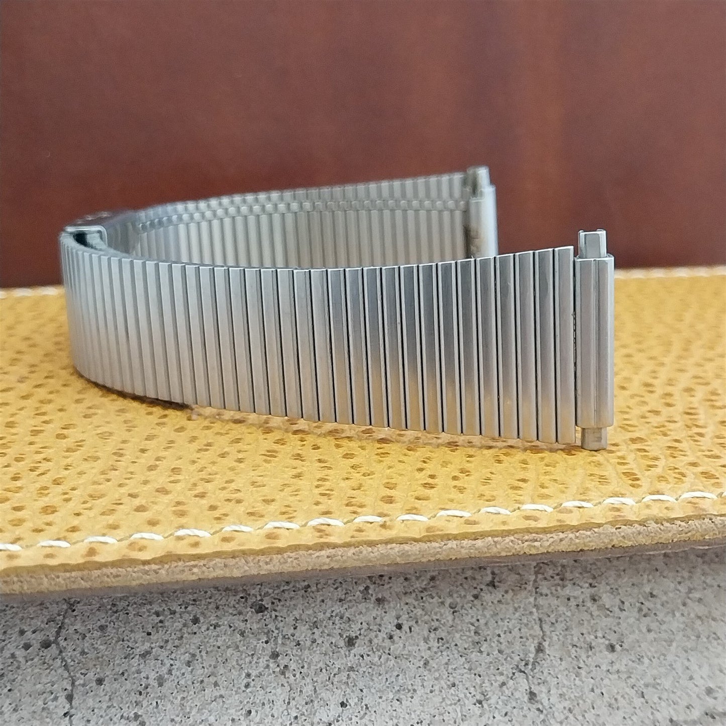 18mm 19mm 20mm 22mm Classic Speidel Stainless Steel 1970s Vintage Watch Band