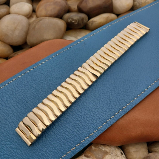 5/8" 12k Gold-Filled Expansion Classic JB Champion nos 1950s Vintage Watch Band