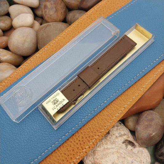 15mm JB Champion Short Hand-Finished Scandia Calf nos 1960s Vintage Watch Band