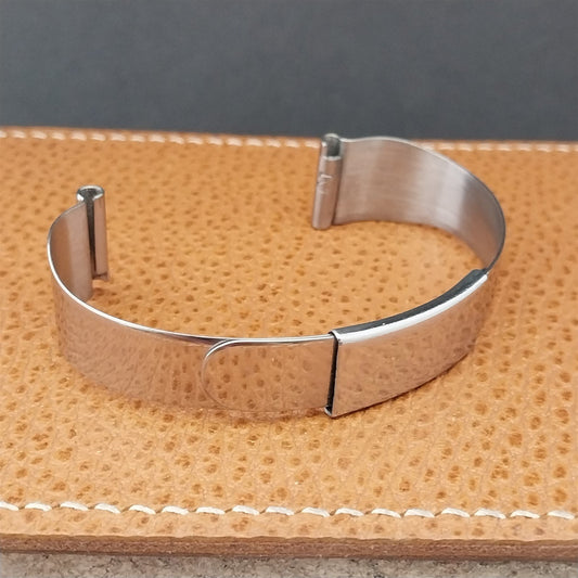 5/8" Henderson Stainless Steel Military Medium nos Unused Vintage Watch Band