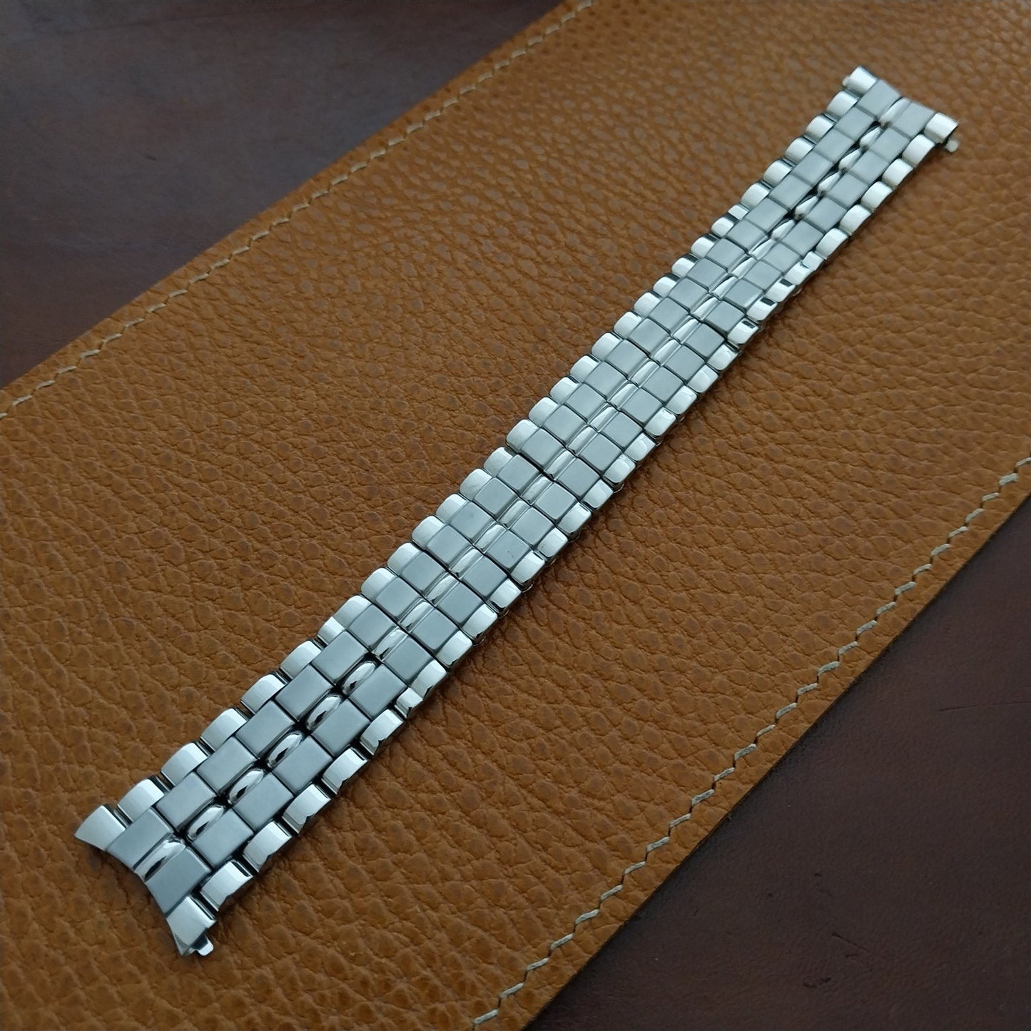 19mm JB Champion Stainless Steel Bullet Link Unused nos Vintage Watch Band
