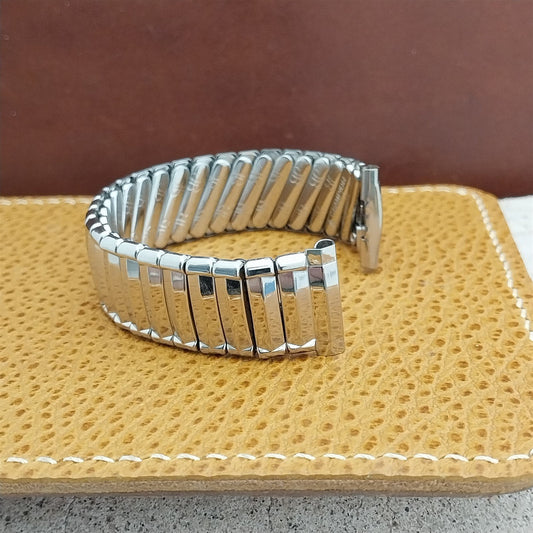 JB Champion Edgewood Stainless Steel Expansion nos 1950s Vintage Watch Band